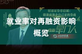 就业率对再融资影响概览